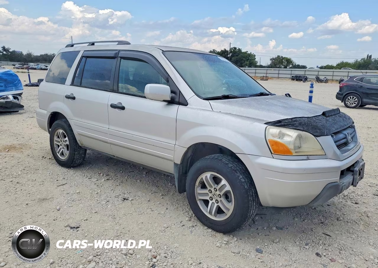 2005 Honda Pilot Exl VIN:2HKYF18695H532034 - 4