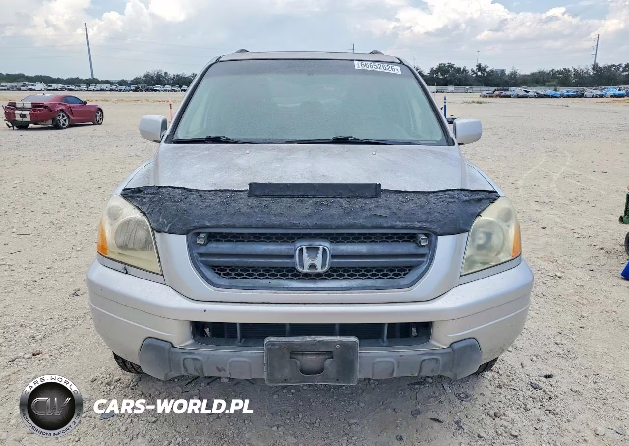 2005 Honda Pilot Exl VIN:2HKYF18695H532034 - 5