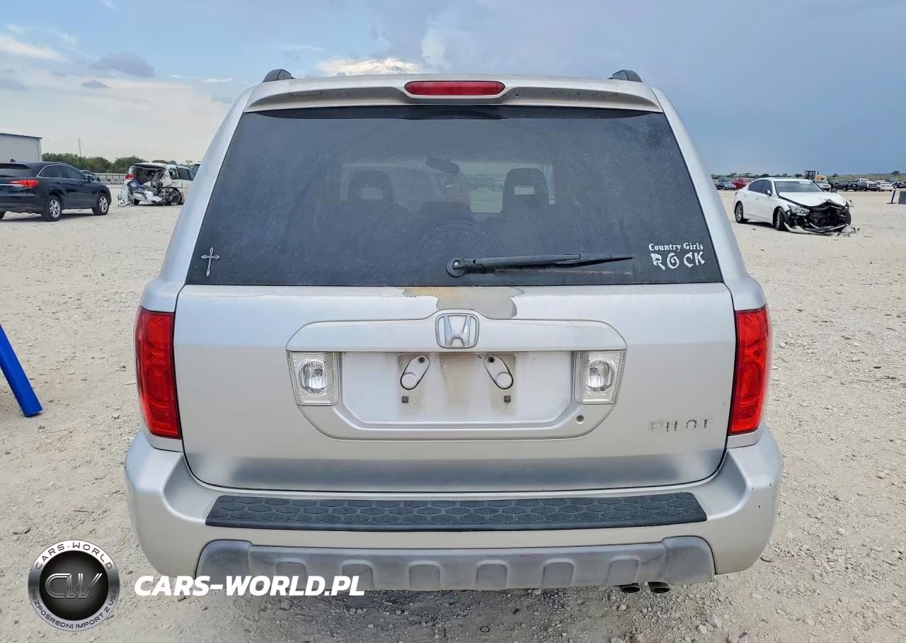 2005 Honda Pilot Exl VIN:2HKYF18695H532034 - 6