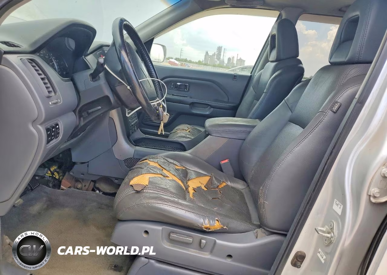 2005 Honda Pilot Exl VIN:2HKYF18695H532034 - 7