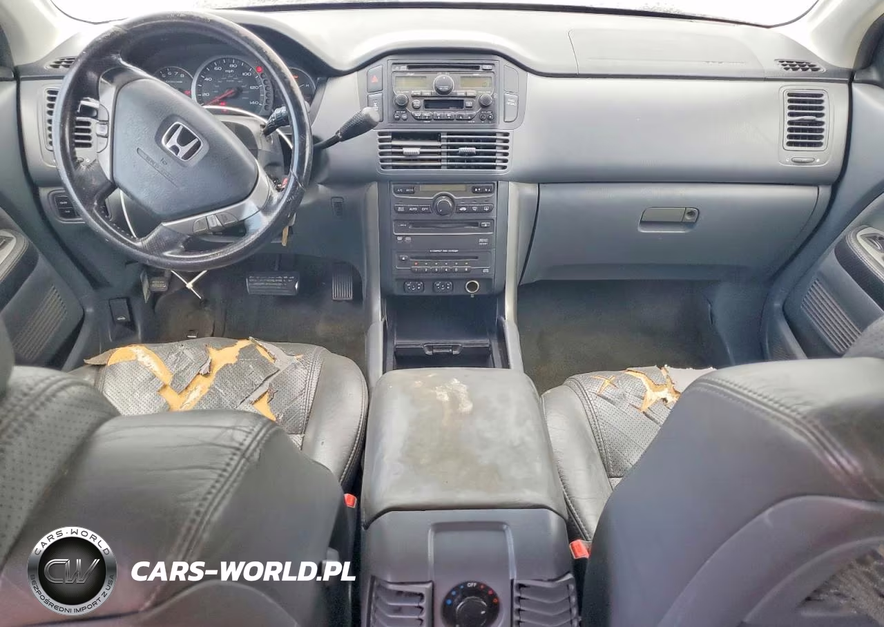 2005 Honda Pilot Exl VIN:2HKYF18695H532034 - 8