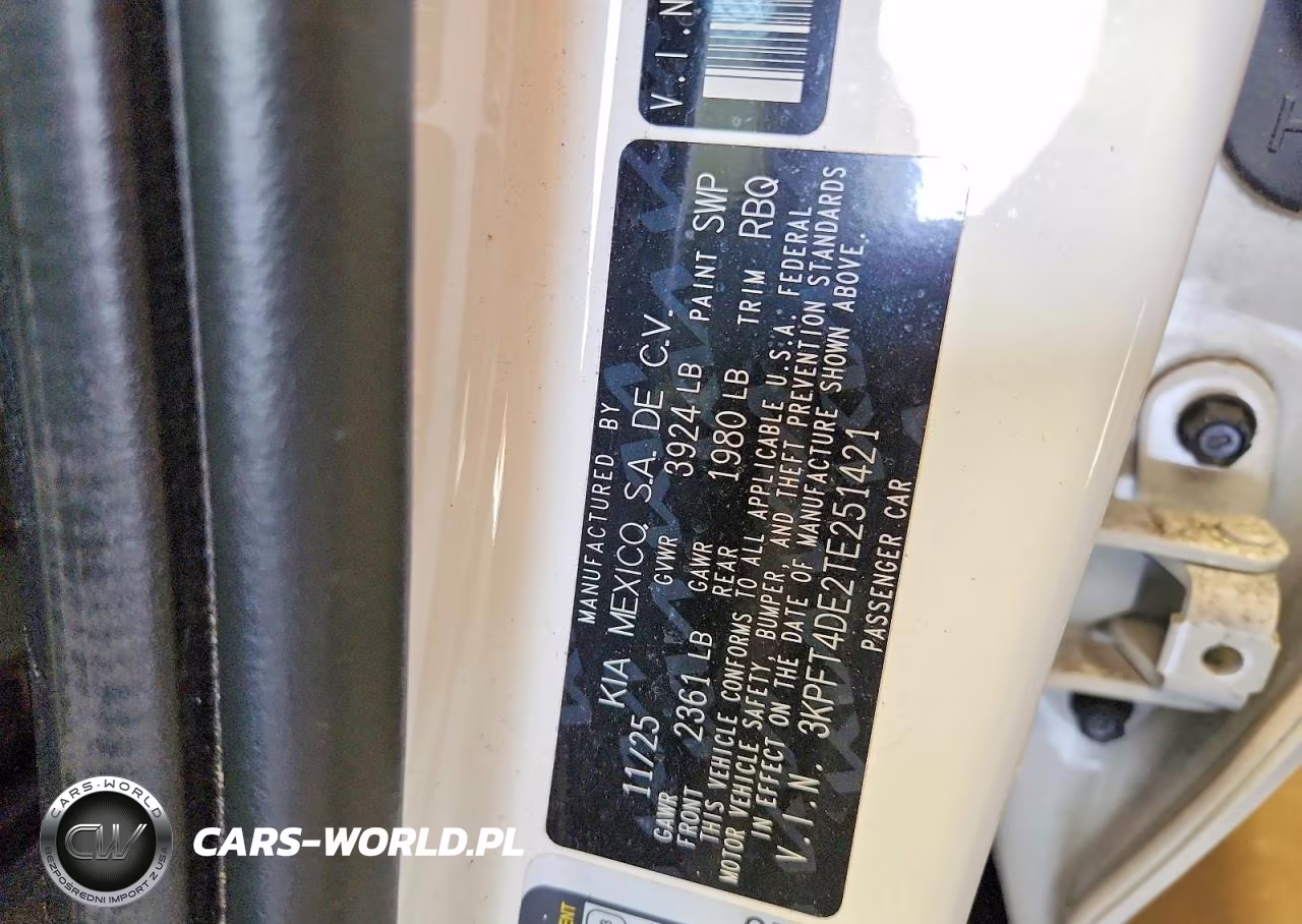 2026 Kia K4 Lxs VIN:3KPFT4DE2TE251421 - 12