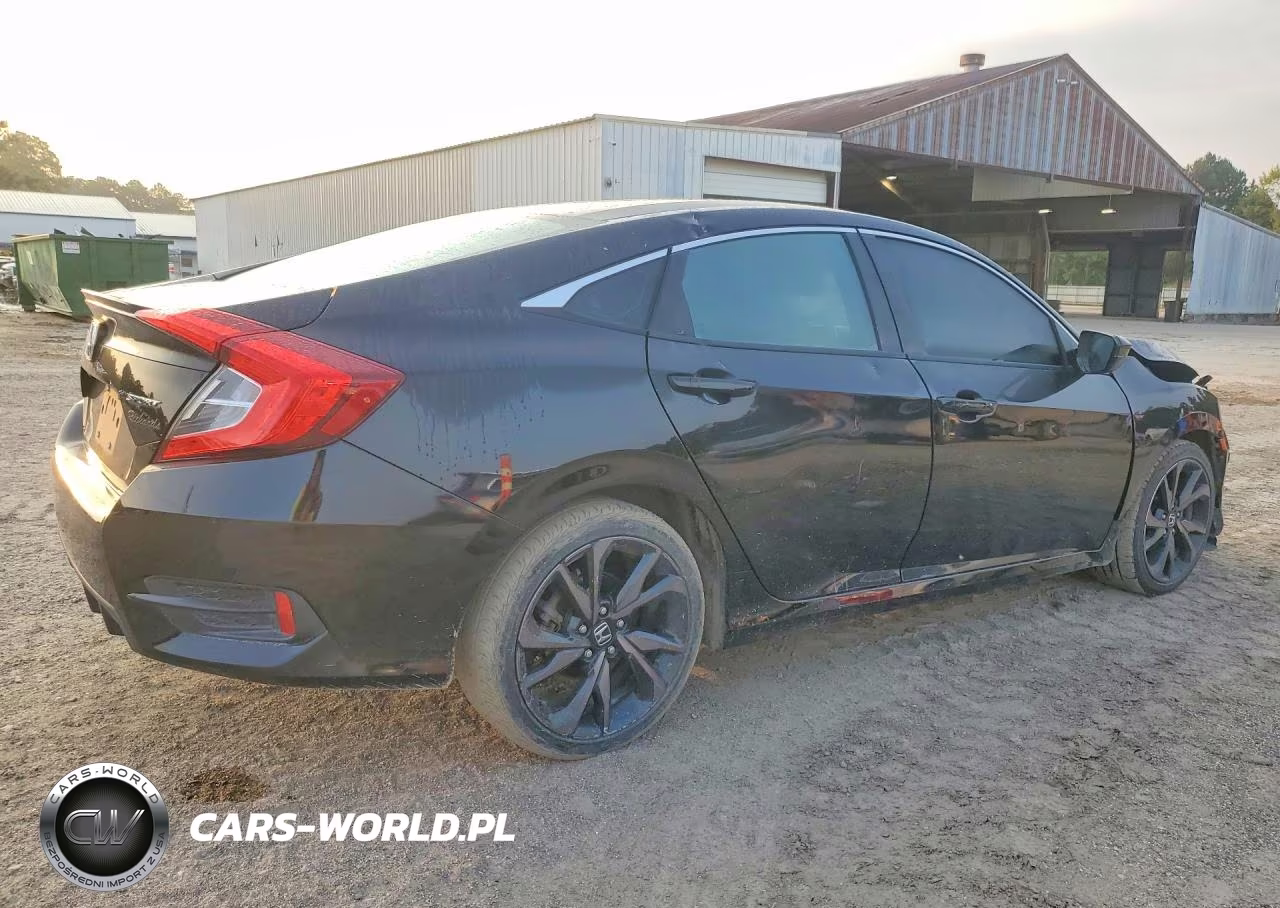 2020 Honda Civic Sport VIN:19XFC2F80LE023462 - 3