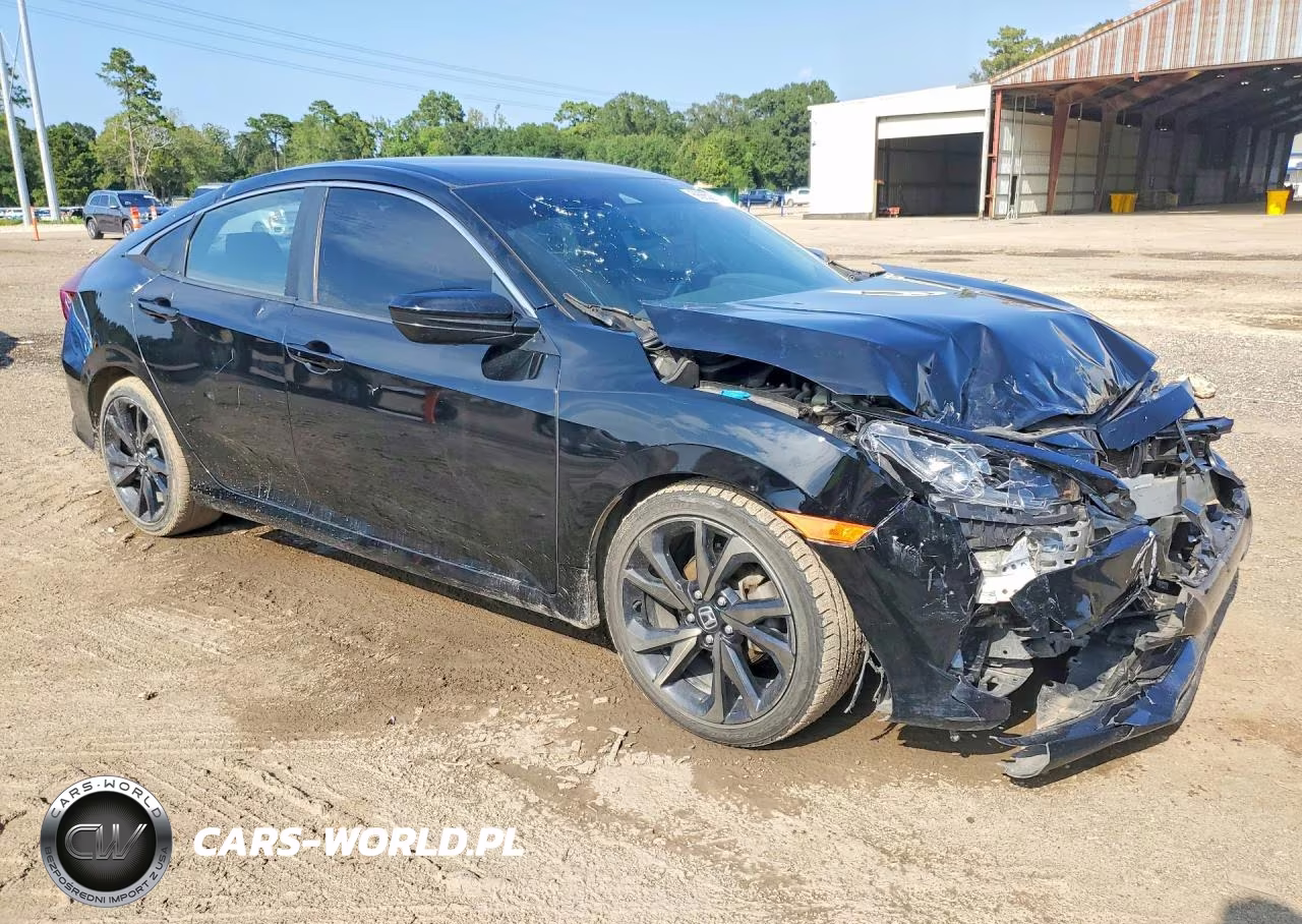 2020 Honda Civic Sport VIN:19XFC2F80LE023462 - 4