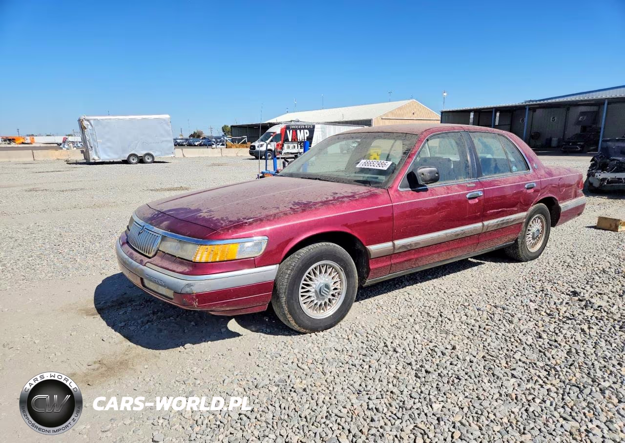 1992 Mercury Grand Marquis Ls VIN:2MECM75W0NX753736 - 1