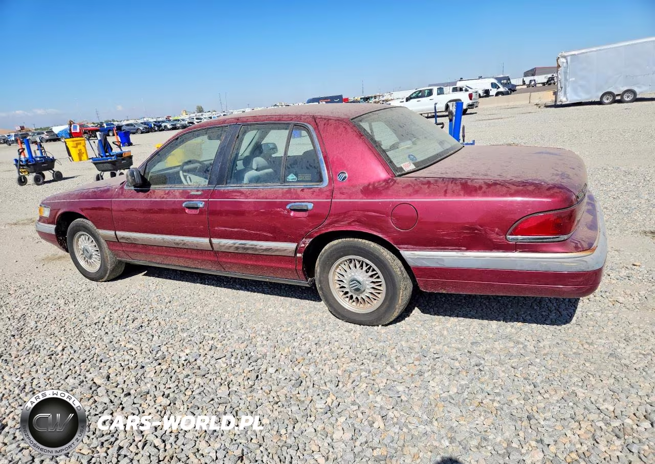 1992 Mercury Grand Marquis Ls VIN:2MECM75W0NX753736 - 2