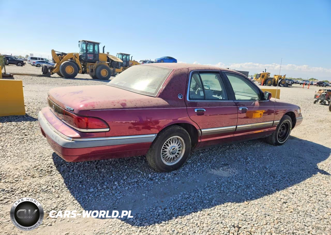 1992 Mercury Grand Marquis Ls VIN:2MECM75W0NX753736 - 3