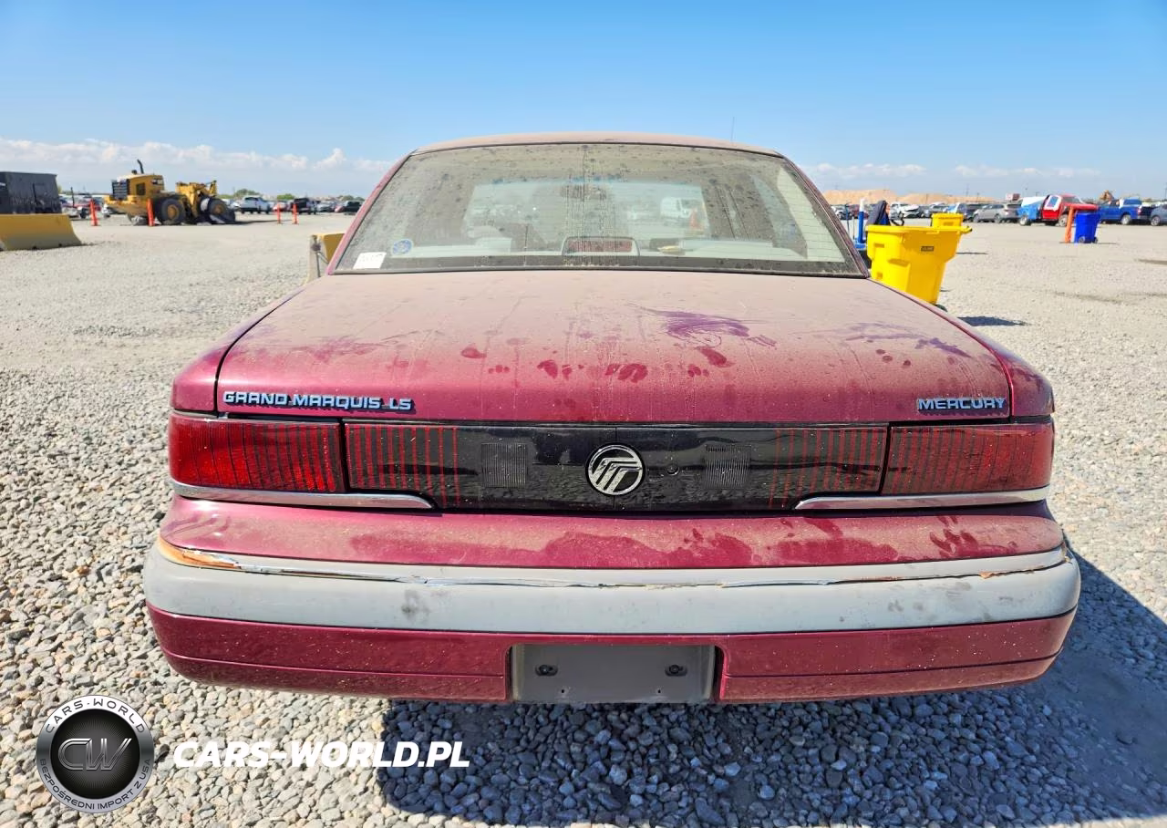 1992 Mercury Grand Marquis Ls VIN:2MECM75W0NX753736 - 6