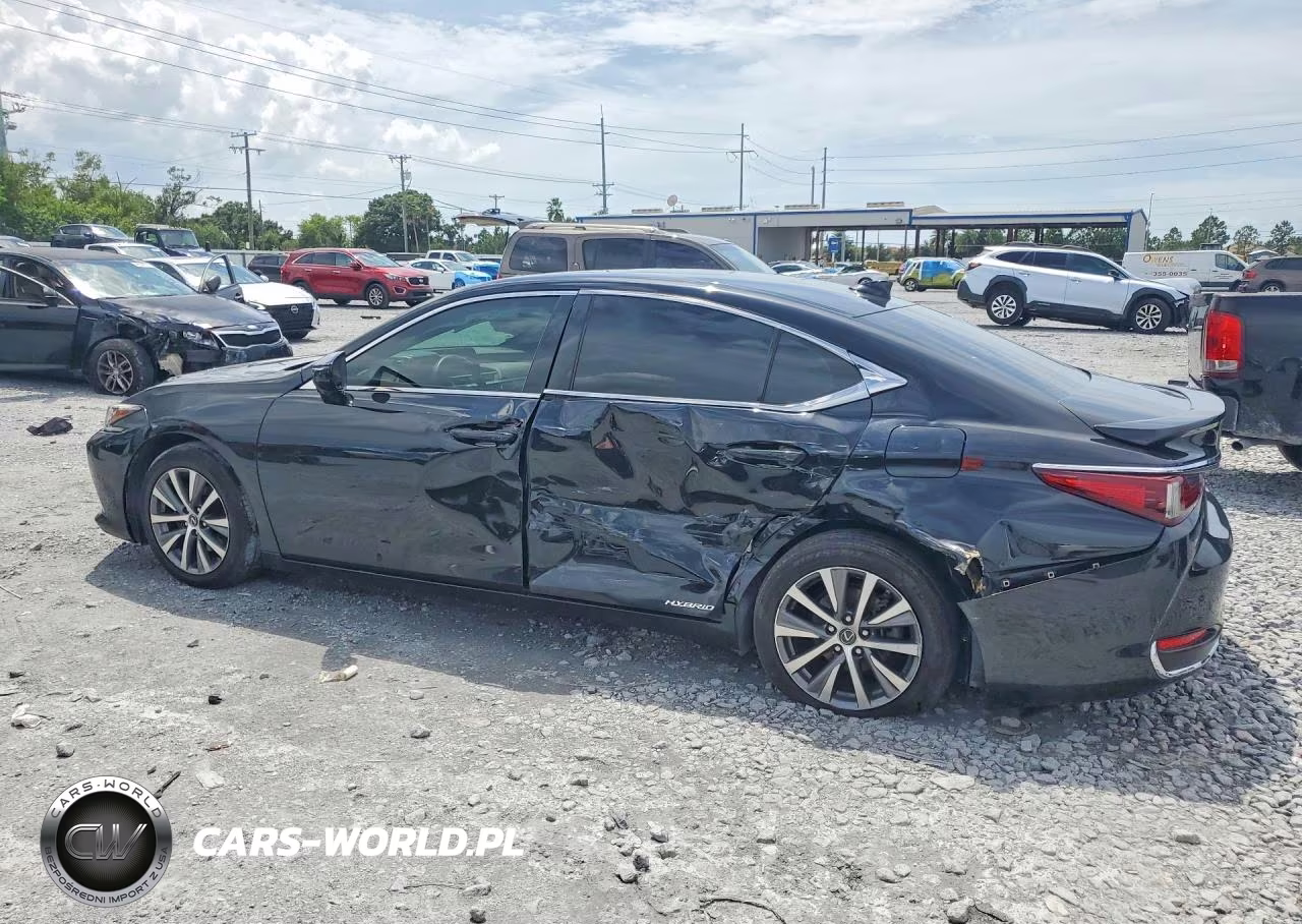 2020 Lexus Es 300H VIN:58AD21B11LU009363 - 2