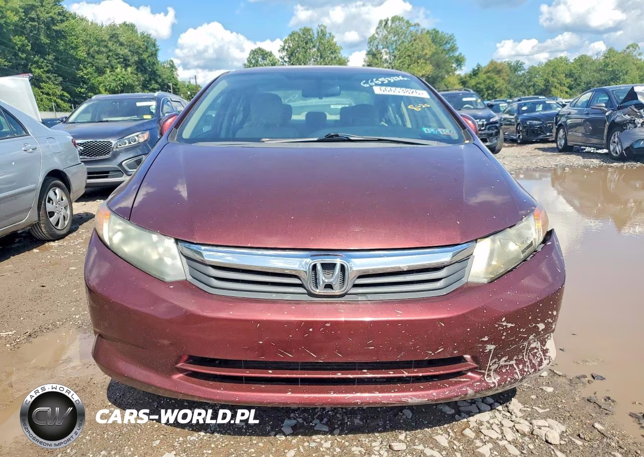 2012 Honda Civic Lx VIN:19XFB2E51CE064127 - 5