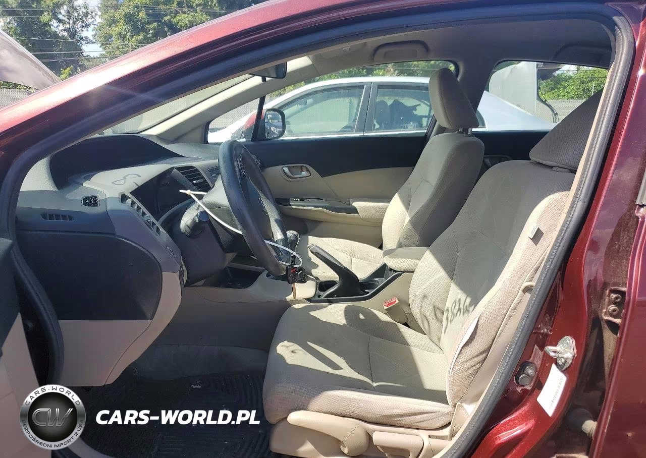 2012 Honda Civic Lx VIN:19XFB2E51CE064127 - 7