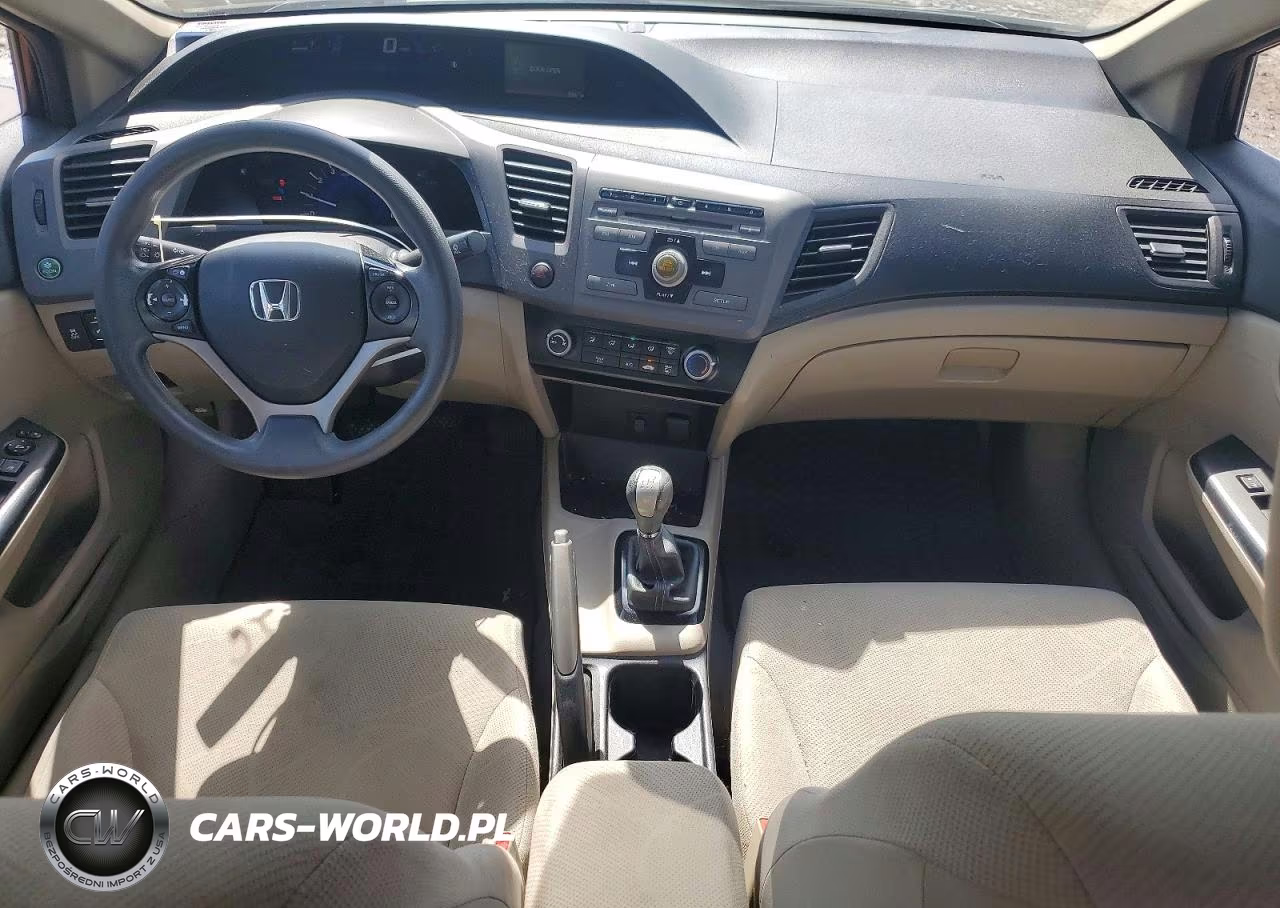2012 Honda Civic Lx VIN:19XFB2E51CE064127 - 8