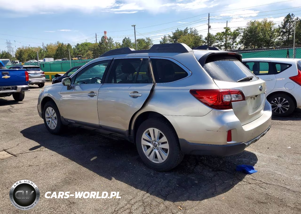 2016 Subaru Outback 2.5I Premium VIN:4S4BSAFC7G3226969 - 2