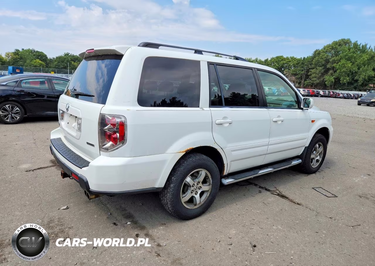 2007 Honda Pilot VIN:5FNYF18797B014838 - 3