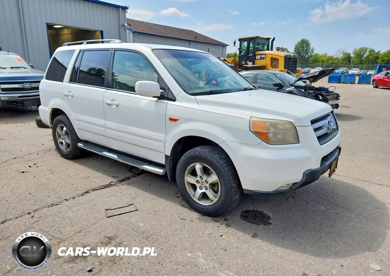 2007 Honda Pilot VIN:5FNYF18797B014838 - 4