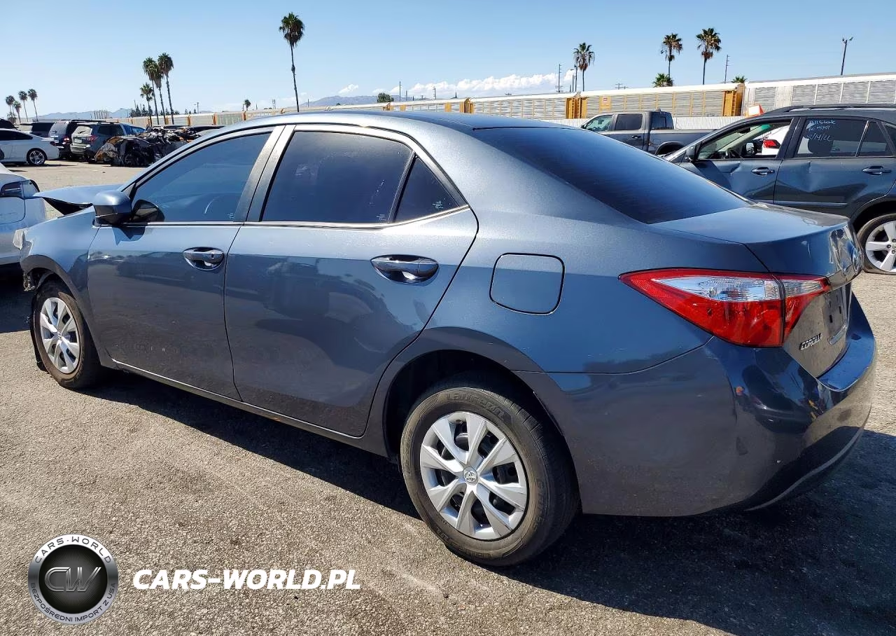 2016 Toyota Corolla L VIN:5YFBURHE8GP369321 - 2
