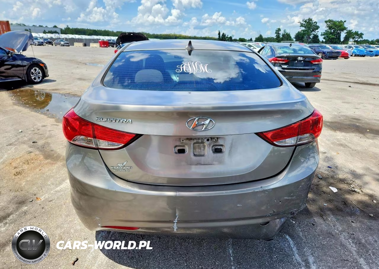 2013 Hyundai Elantra Gls VIN:5NPDH4AEXDH331723 - 6