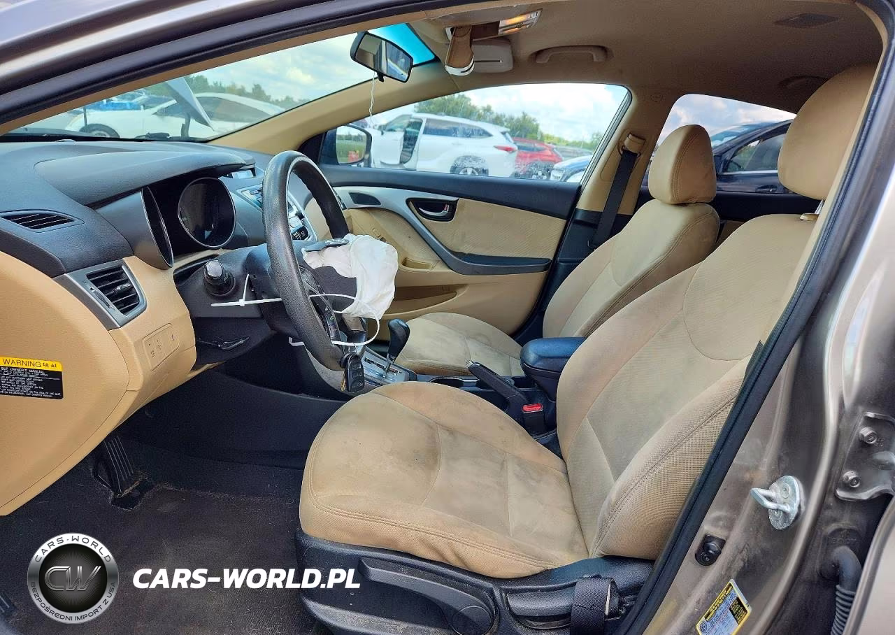 2013 Hyundai Elantra Gls VIN:5NPDH4AEXDH331723 - 7