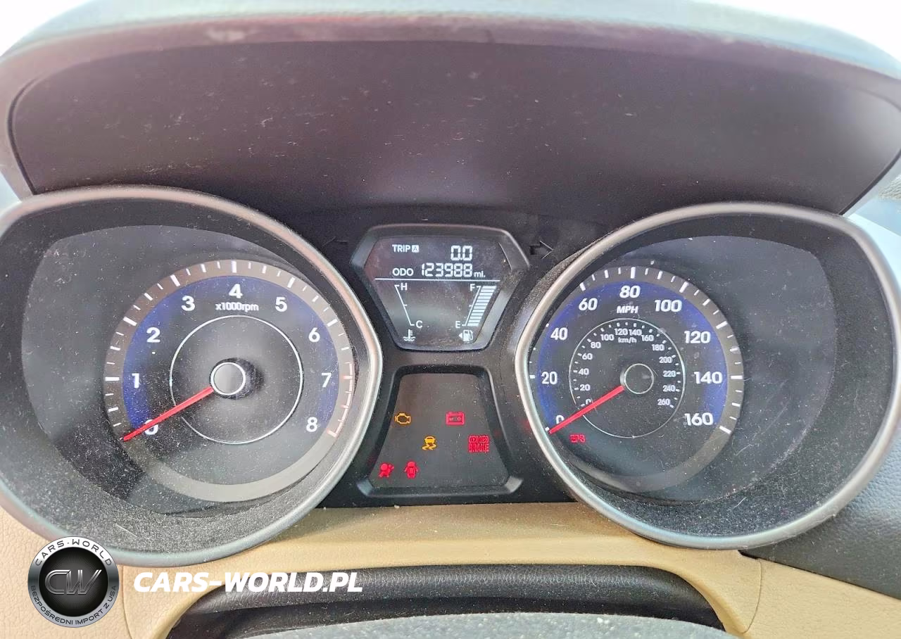2013 Hyundai Elantra Gls VIN:5NPDH4AEXDH331723 - 9