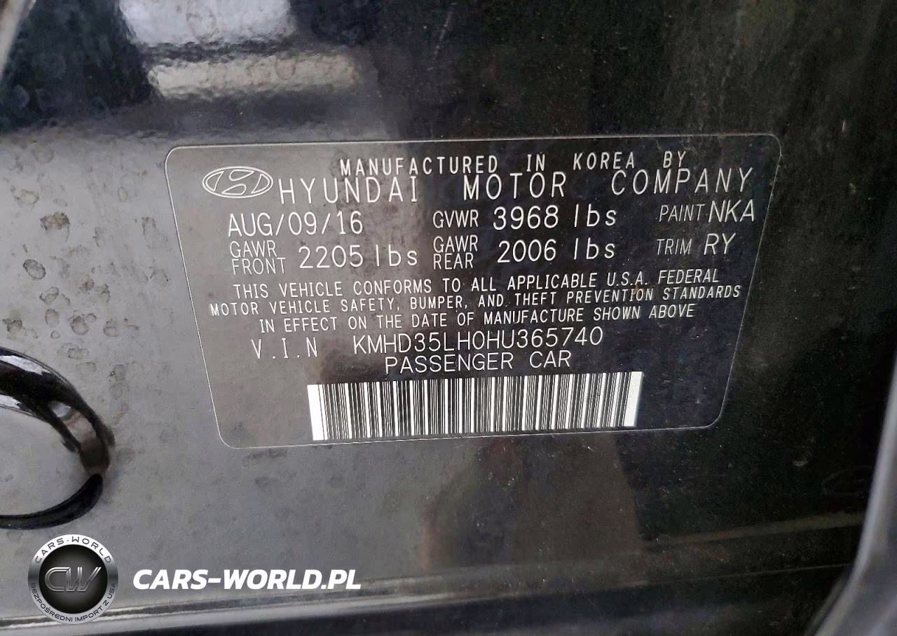 2017 Hyundai Elantra Gt Base VIN:KMHD35LH0HU365740 - 12