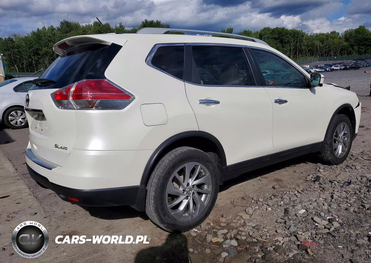 2015 Nissan Rogue Sl VIN:5N1AT2MVXFC924462 - 3