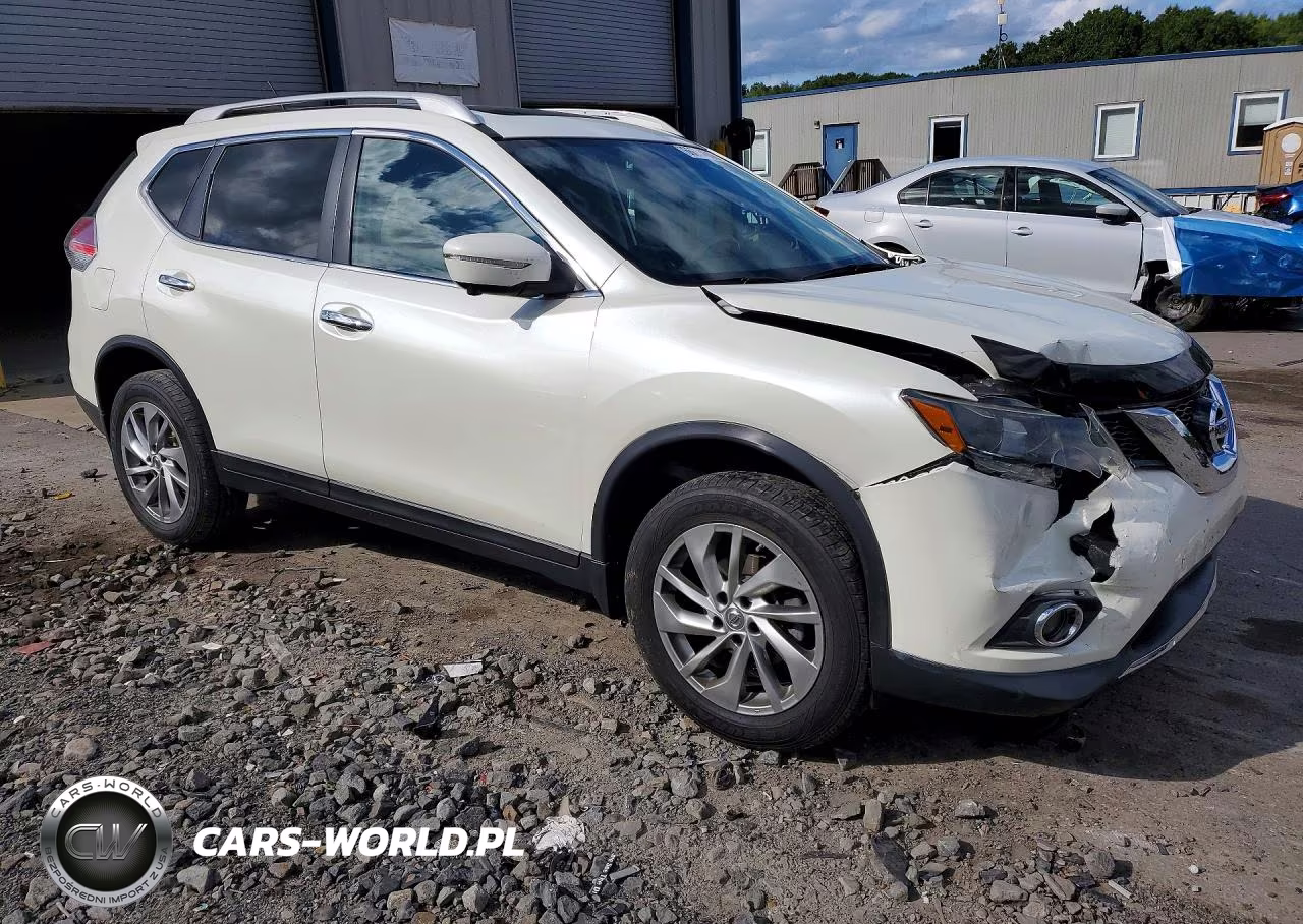 2015 Nissan Rogue Sl VIN:5N1AT2MVXFC924462 - 4