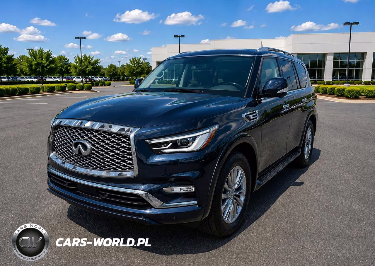 2021 Infiniti Qx80 Luxe VIN:JN8AZ2AE8M9269966 - 2