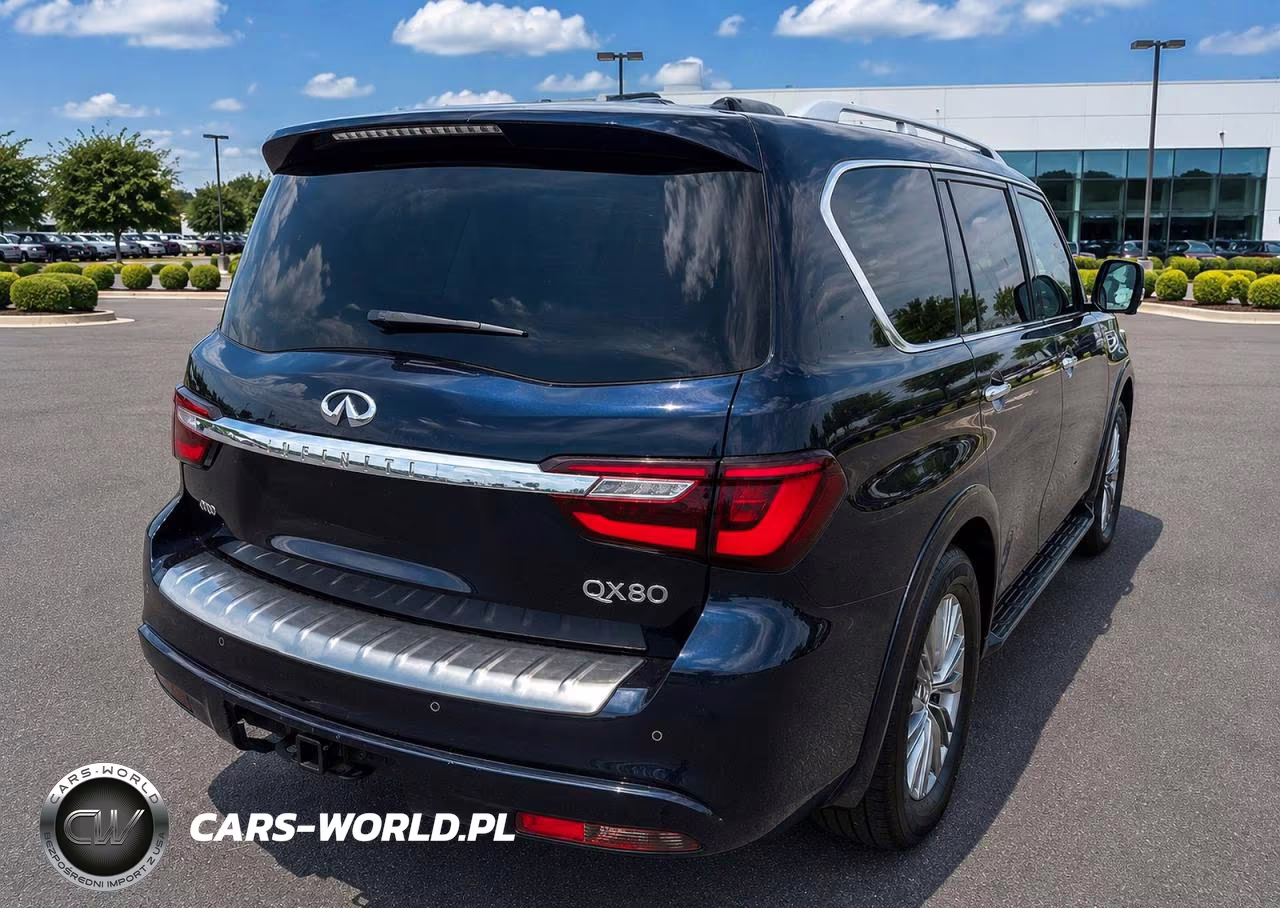 2021 Infiniti Qx80 Luxe VIN:JN8AZ2AE8M9269966 - 4
