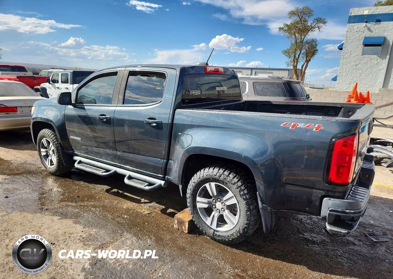 2018 Chevrolet Colorado VIN:1GCGTBEN3J1106282 - 2