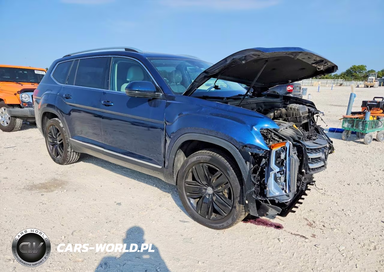 2018 Volkswagen Atlas Sel Premium VIN:1V2NR2CA4JC571923 - 4