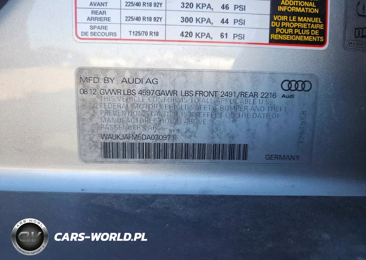 2013 Audi A3 Premium Plus VIN:WAUKJAFM5DA030971 - 13
