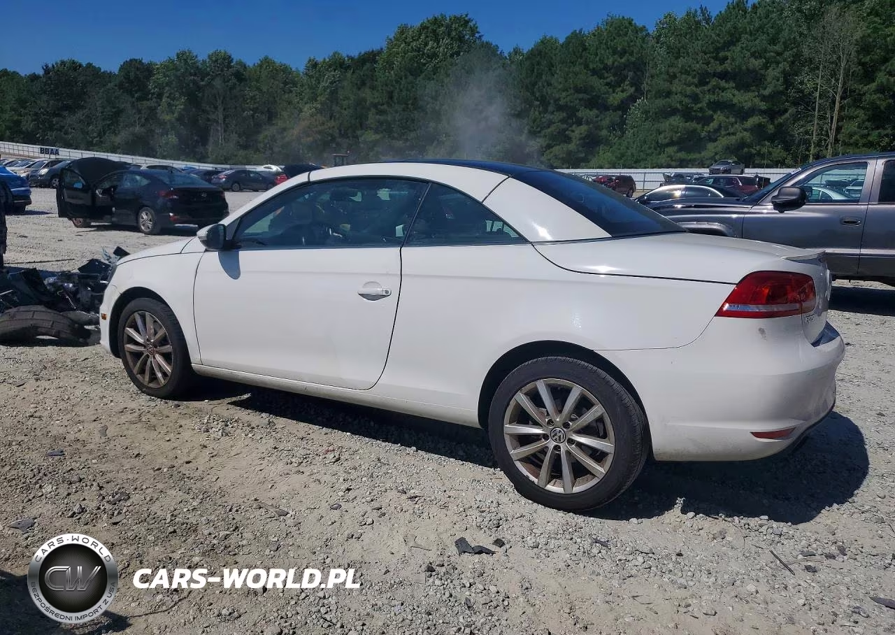 2014 Volkswagen Eos Komfort VIN:WVWBW8AH1EV001792 - 2