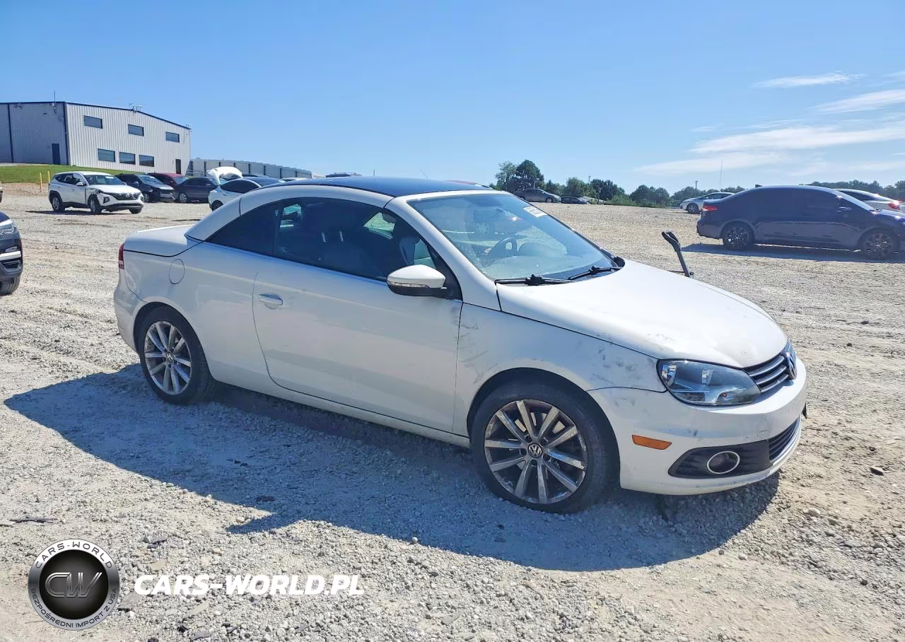2014 Volkswagen Eos Komfort VIN:WVWBW8AH1EV001792 - 4