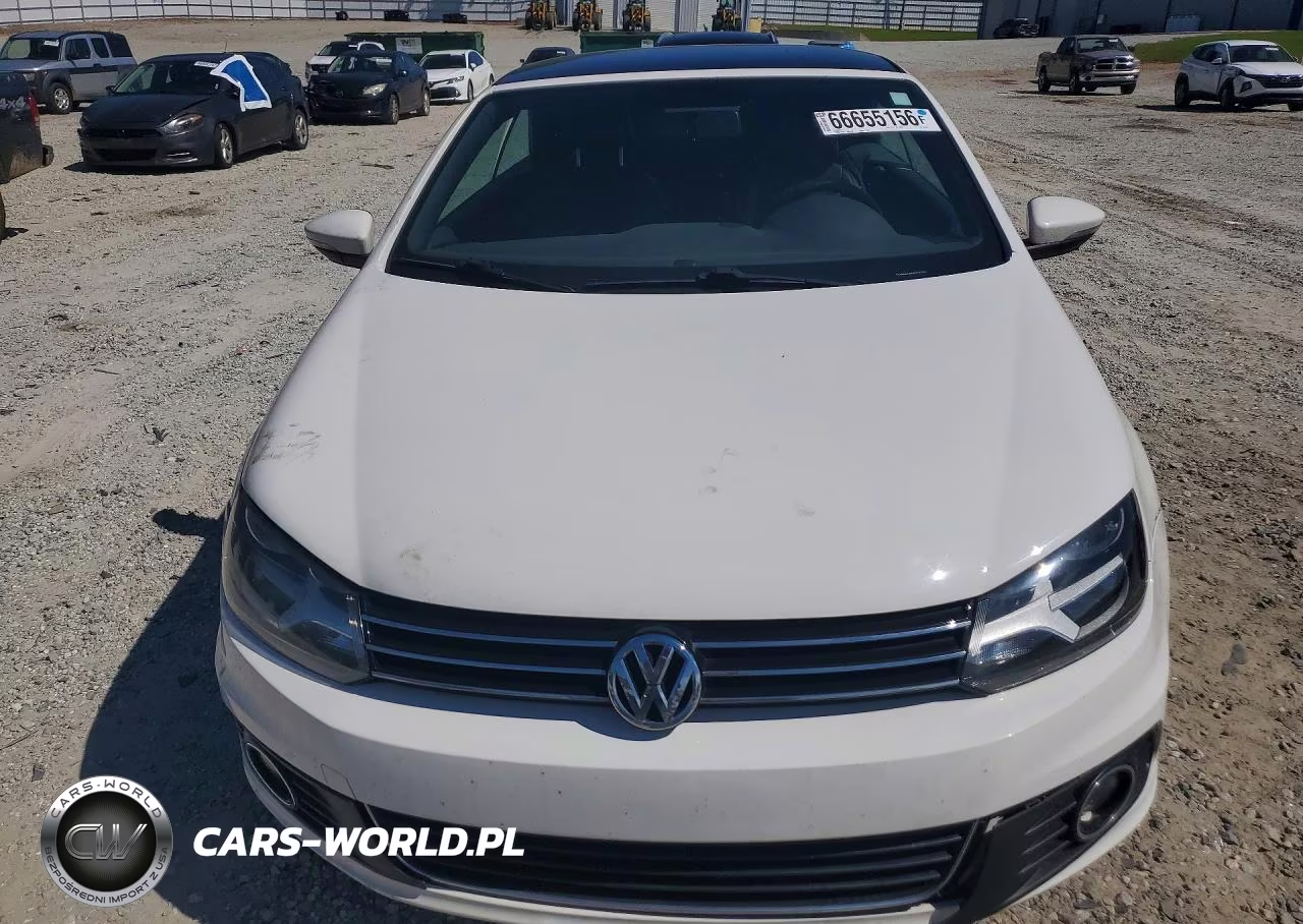 2014 Volkswagen Eos Komfort VIN:WVWBW8AH1EV001792 - 5