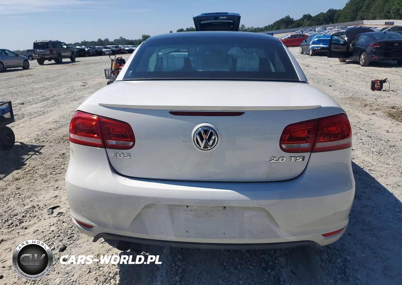 2014 Volkswagen Eos Komfort VIN:WVWBW8AH1EV001792 - 6