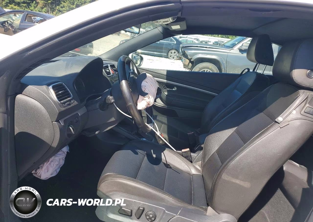 2014 Volkswagen Eos Komfort VIN:WVWBW8AH1EV001792 - 7