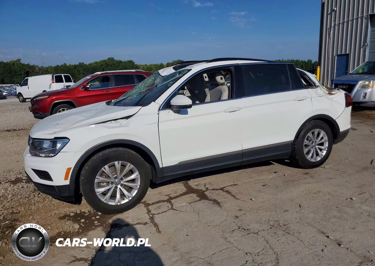 2018 Volkswagen Tiguan Se VIN:3VV3B7AX9JM140804 - 1