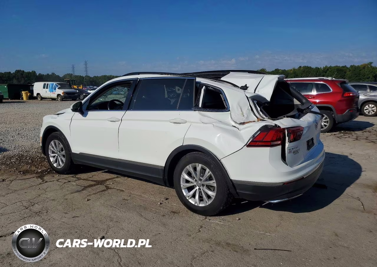 2018 Volkswagen Tiguan Se VIN:3VV3B7AX9JM140804 - 2