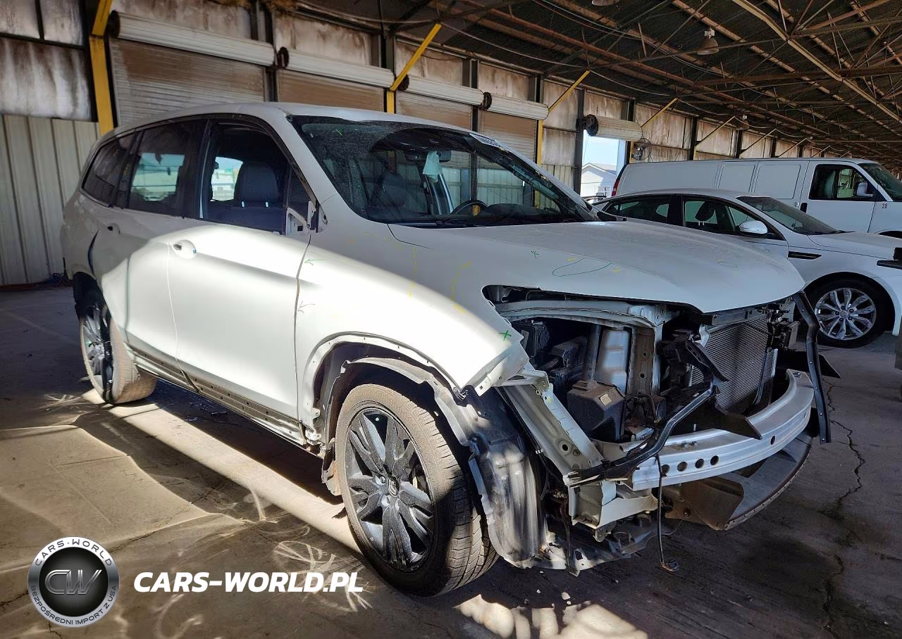 2022 Honda Pilot Se VIN:5FNYF5H23NB033720 - 4