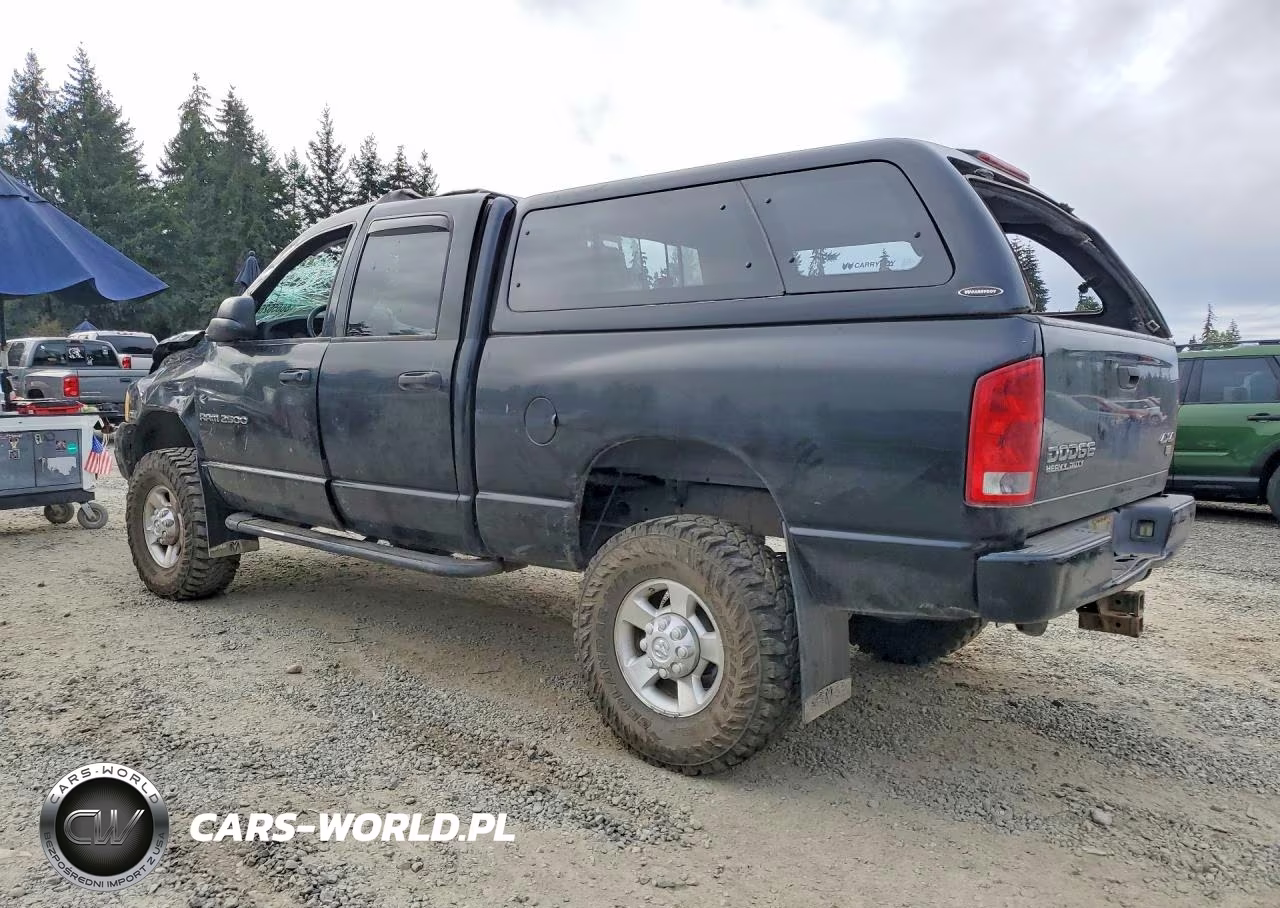 2003 Dodge Ram 2500 St VIN:3D3KU28D03G838844 - 2