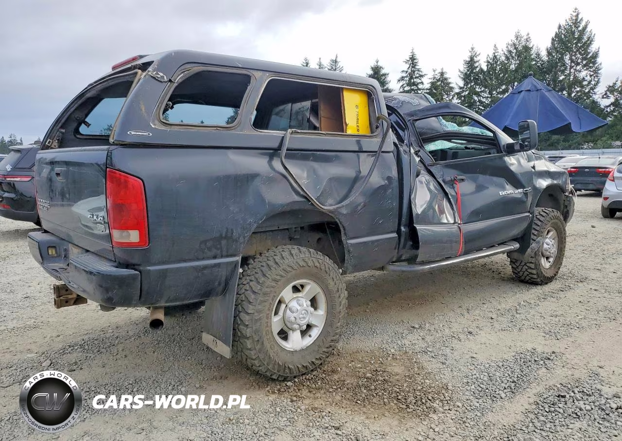 2003 Dodge Ram 2500 St VIN:3D3KU28D03G838844 - 3