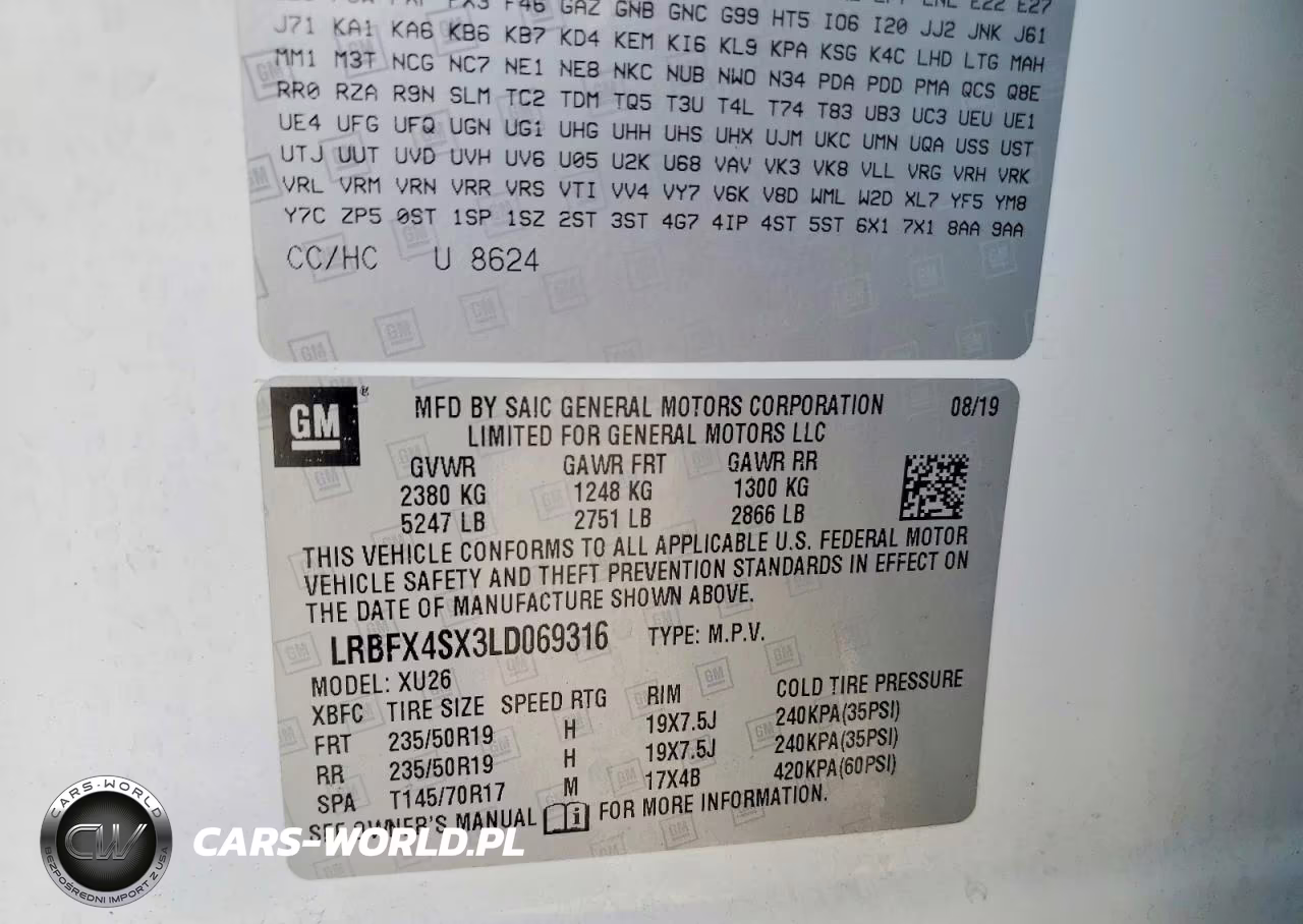 2020 Buick Envision Premium Ii VIN:LRBFX4SX3LD069316 - 13