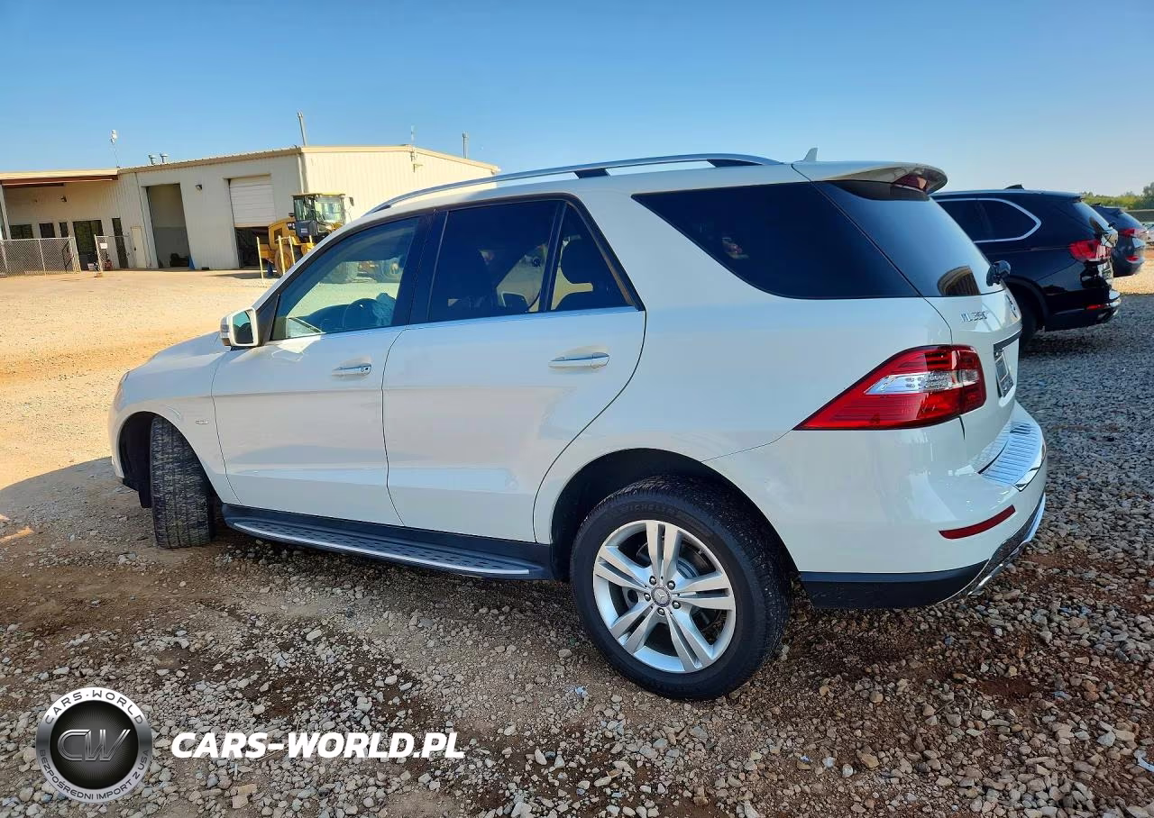 2012 Mercedes-Benz Ml 350 4Matic VIN:4JGDA5HB1CA001119 - 2