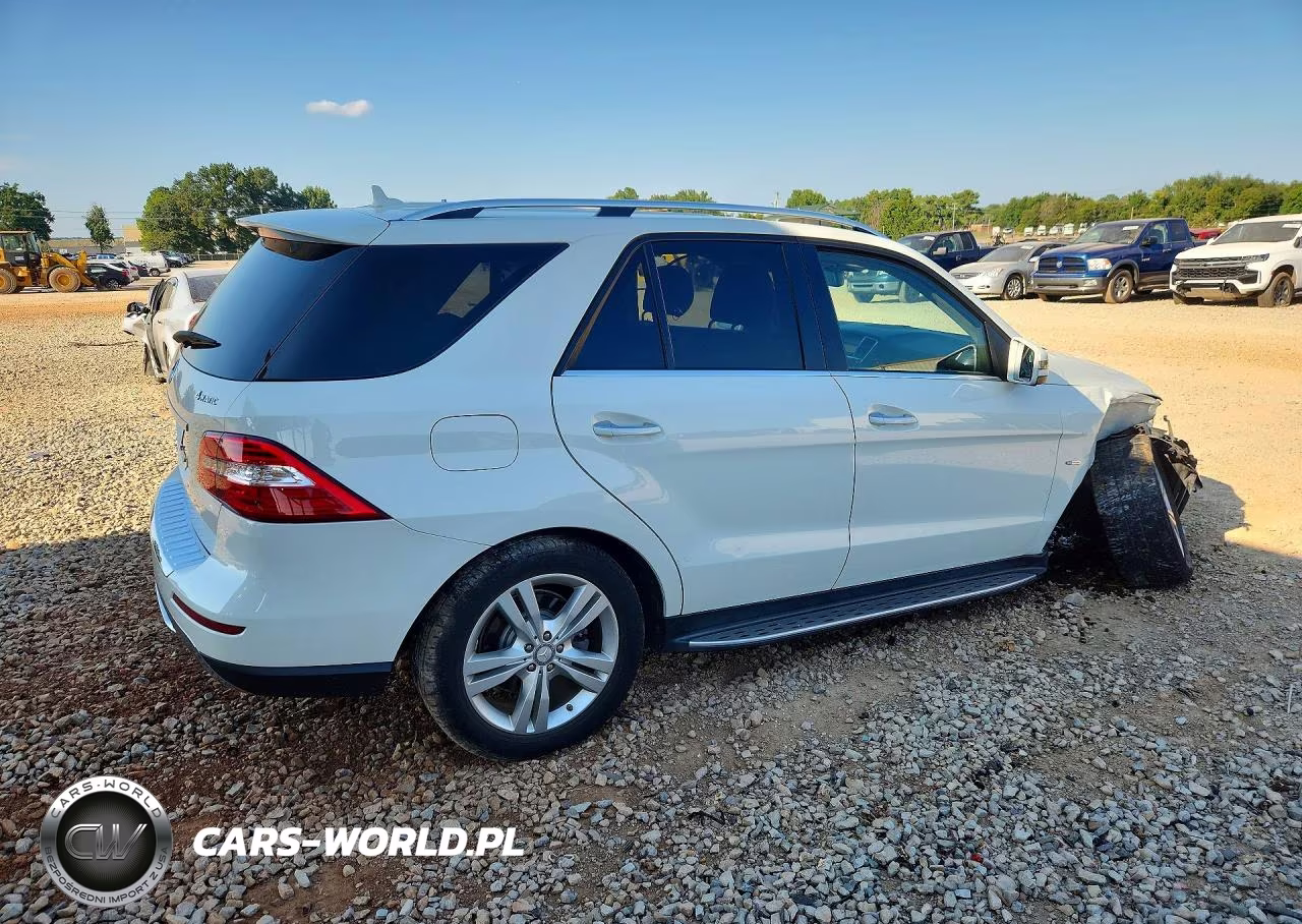 2012 Mercedes-Benz Ml 350 4Matic VIN:4JGDA5HB1CA001119 - 3