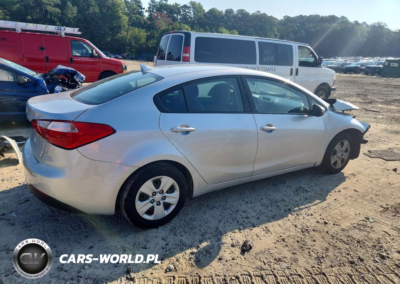 2015 Kia Forte Lx VIN:KNAFK4A64F5433795 - 3