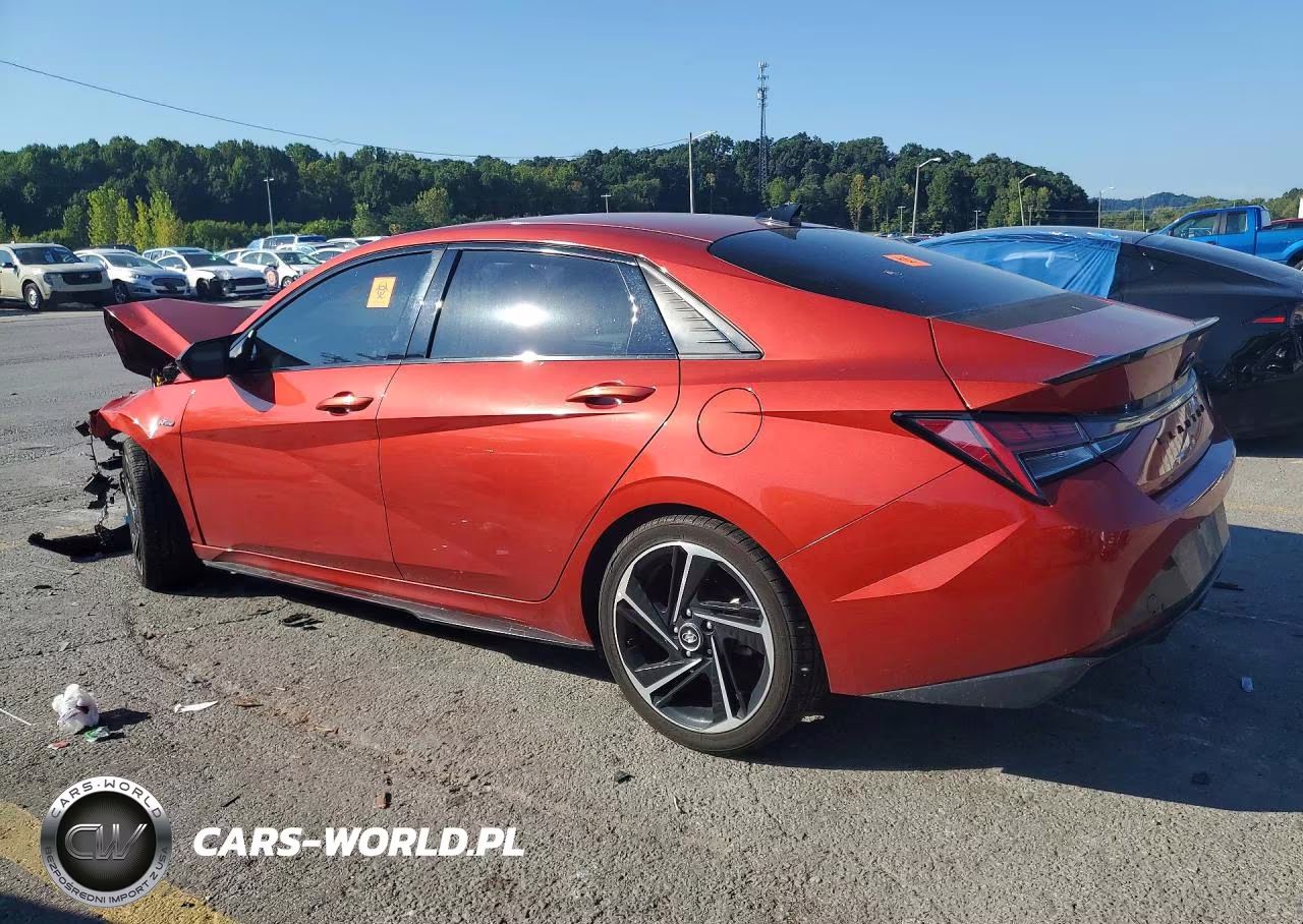 2022 Hyundai Elantra N Line VIN:KMHLR4AF8NU304556 - 2