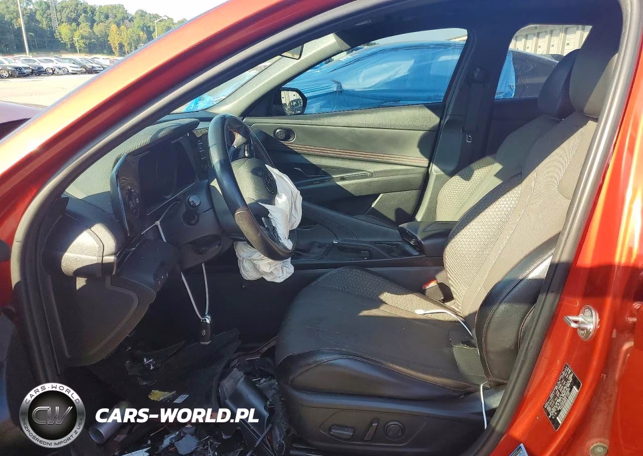 2022 Hyundai Elantra N Line VIN:KMHLR4AF8NU304556 - 7