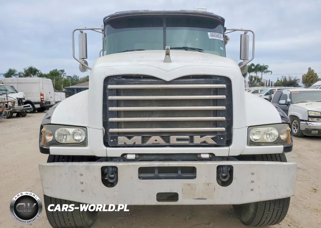 2014 Mack Granite Ready Mix Truck VIN:1M2AX04C5EM020230 - 5
