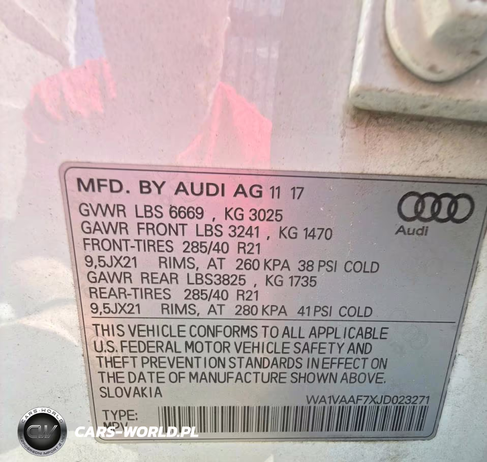 2018 Audi Q7 Prestige VIN:WA1VAAF7XJD023271 - 10