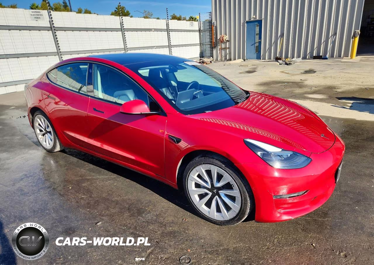 2022 Tesla Model 3 VIN:5YJ3E1EAXNF304628 - 4